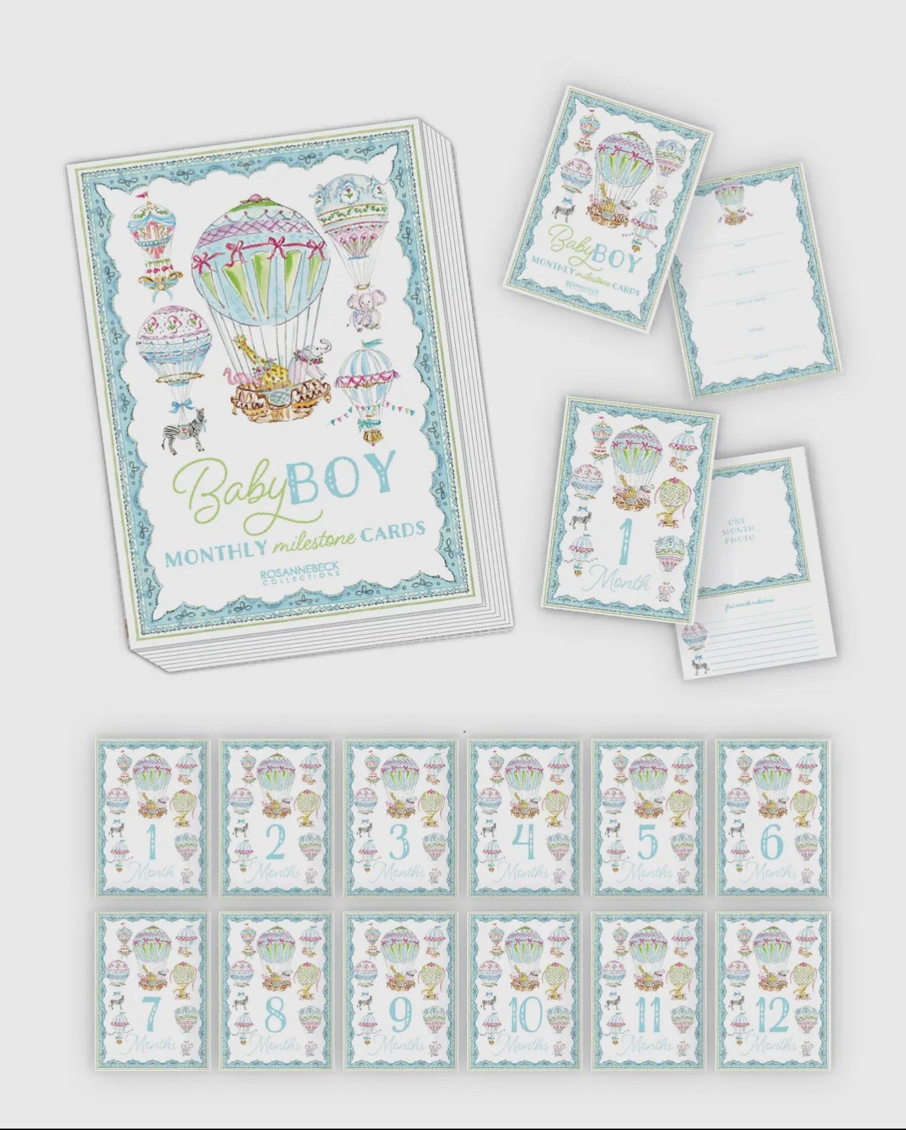 Baby Milestone Cards