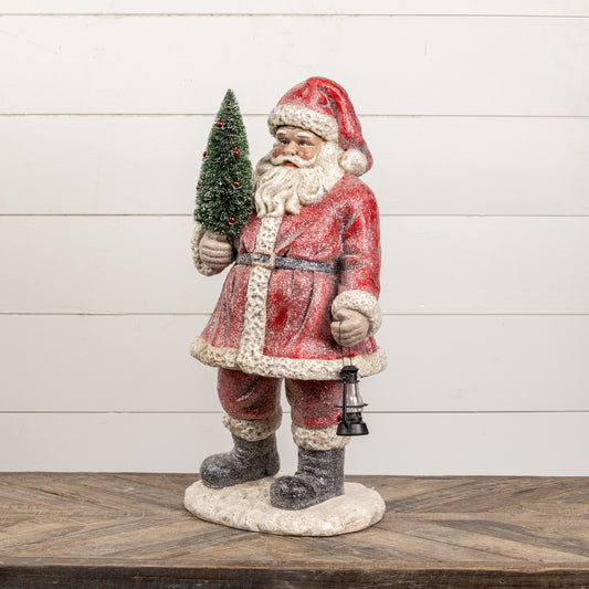 Santa with Lantern