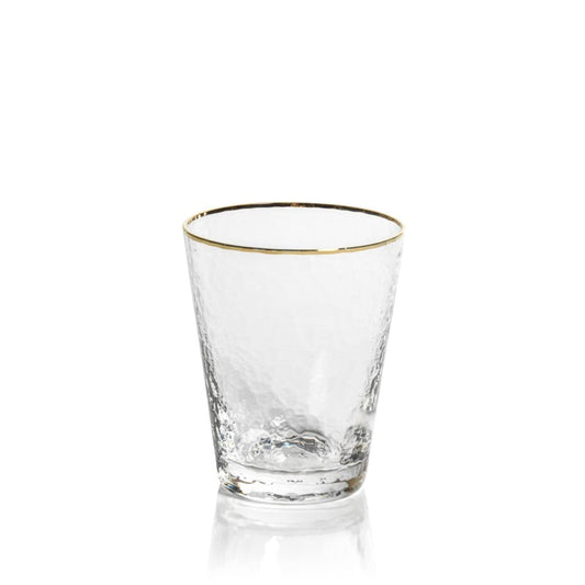Negroni Hammered Tapered DOF w/ Gold Rim