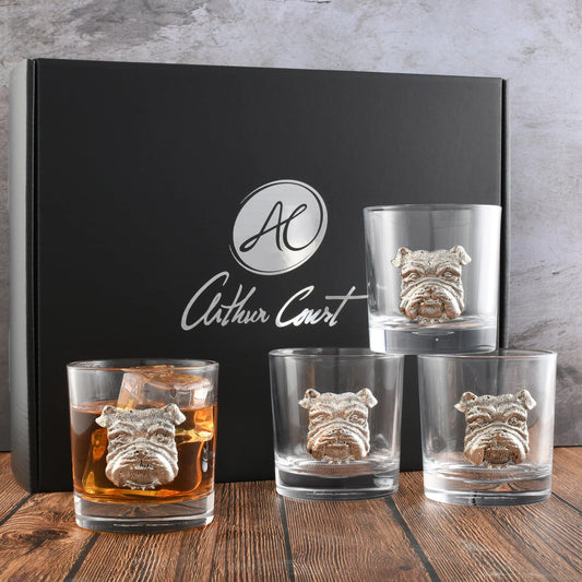 Bulldog Bar Glasses Set of 4
