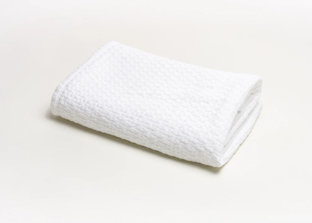 Stonewashed Basket Weave with Binding Blanket 45