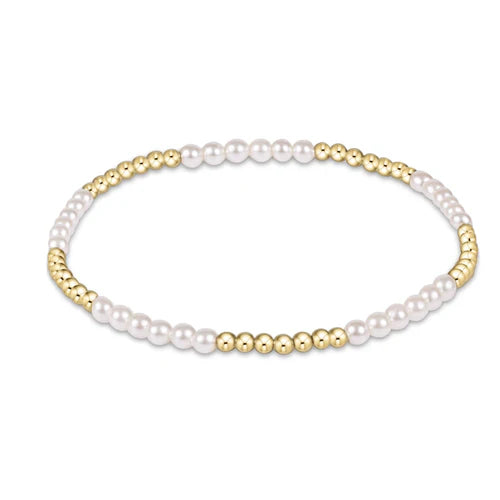 Classic Blissful 2.5/3mm Gold Pearl