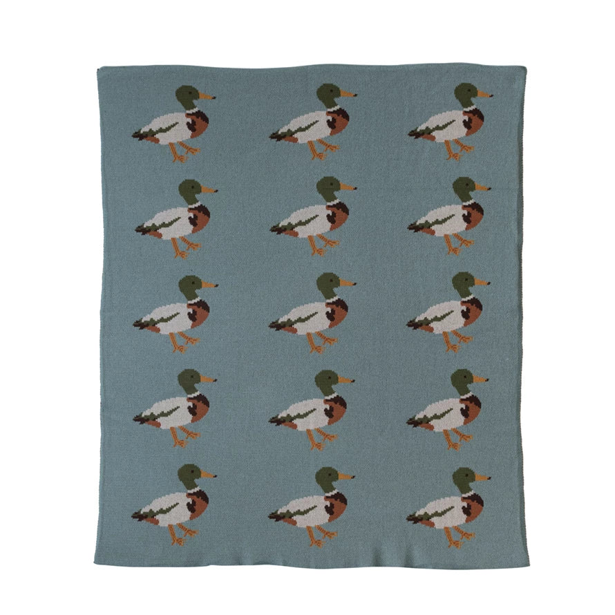 Cotton Knit Baby Blanket