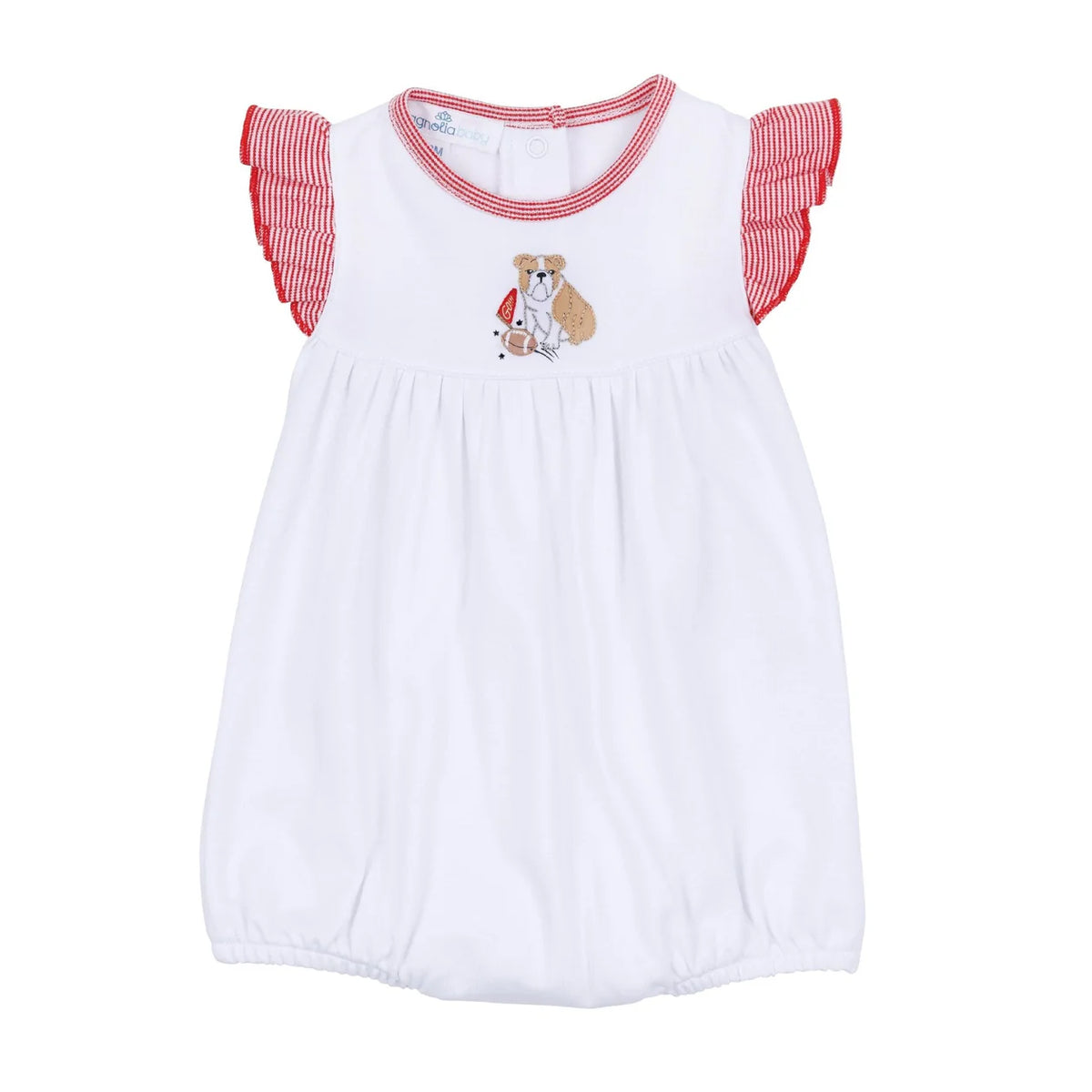 Go Dawgs! Embroidered Flutter Bubble