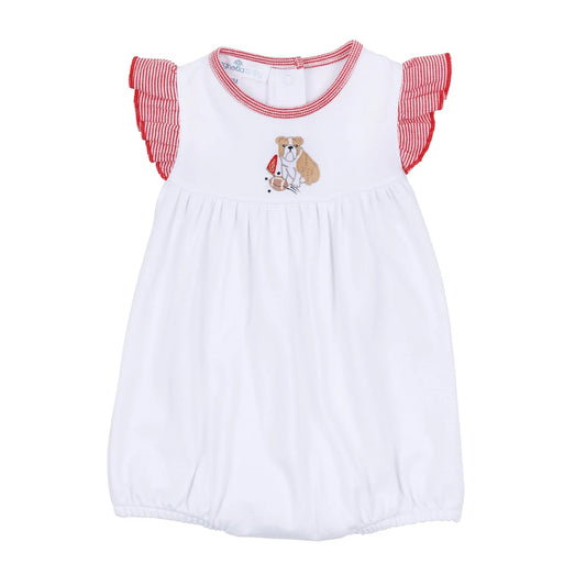 Go Dawgs! Embroidered Flutter Bubble