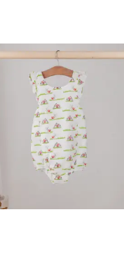 Organic Muslin Bubble Romper
