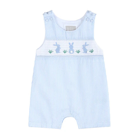 Smocked Overalls