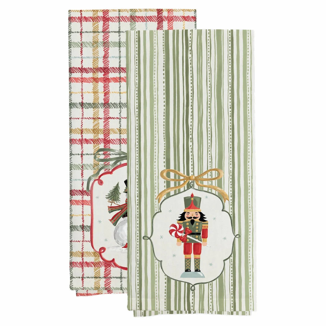 Frosty Fun Tea Towels Set of 2