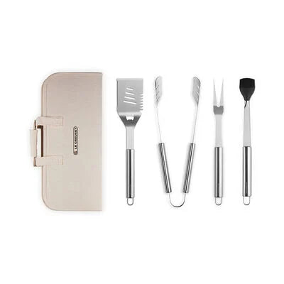 Outdoor Grilling Tool Set of 4 with Carry Bag