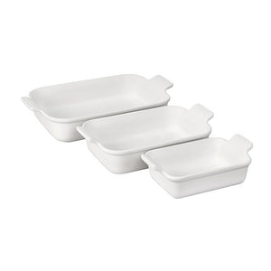 Open image in slideshow, Heritage Rectangular Dishes Set of 3
