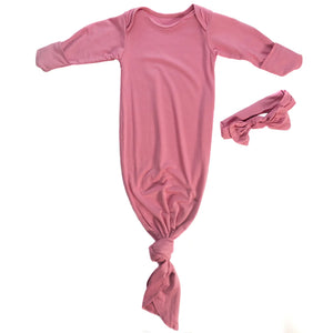Open image in slideshow, Knotted Gown &amp; Bow
