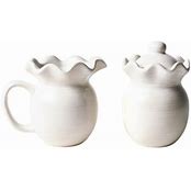 Signature Ruffle Cream & Sugar Set