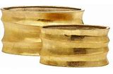 Open image in slideshow, Gold Planter
