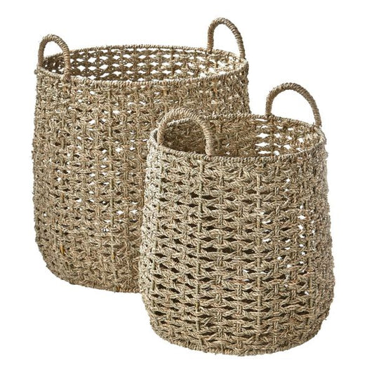 Seagrass Knot Basket Large