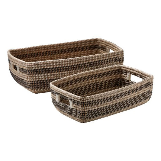 Seagrass Stripe Basket Medium