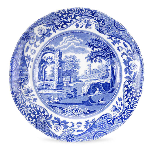 Blue Italian Bread and Butter Plate