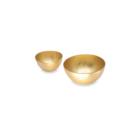 New Orleans Glass Round Bowl Set/2