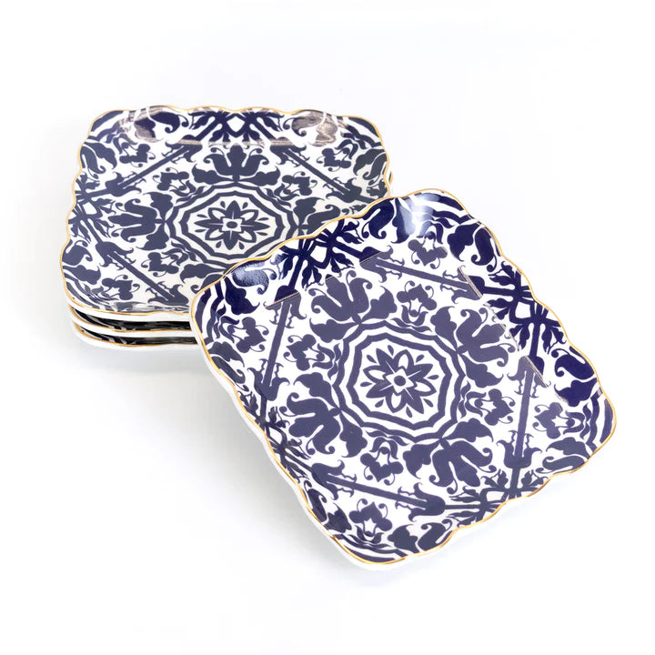 Fine China Appetizer Plate Set