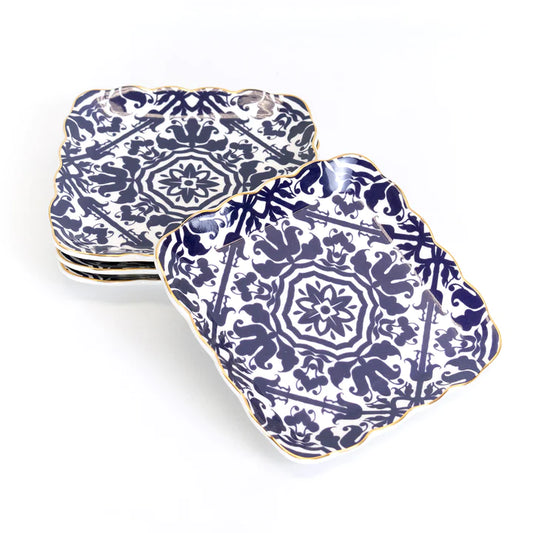 Fine China Appetizer Plate Set