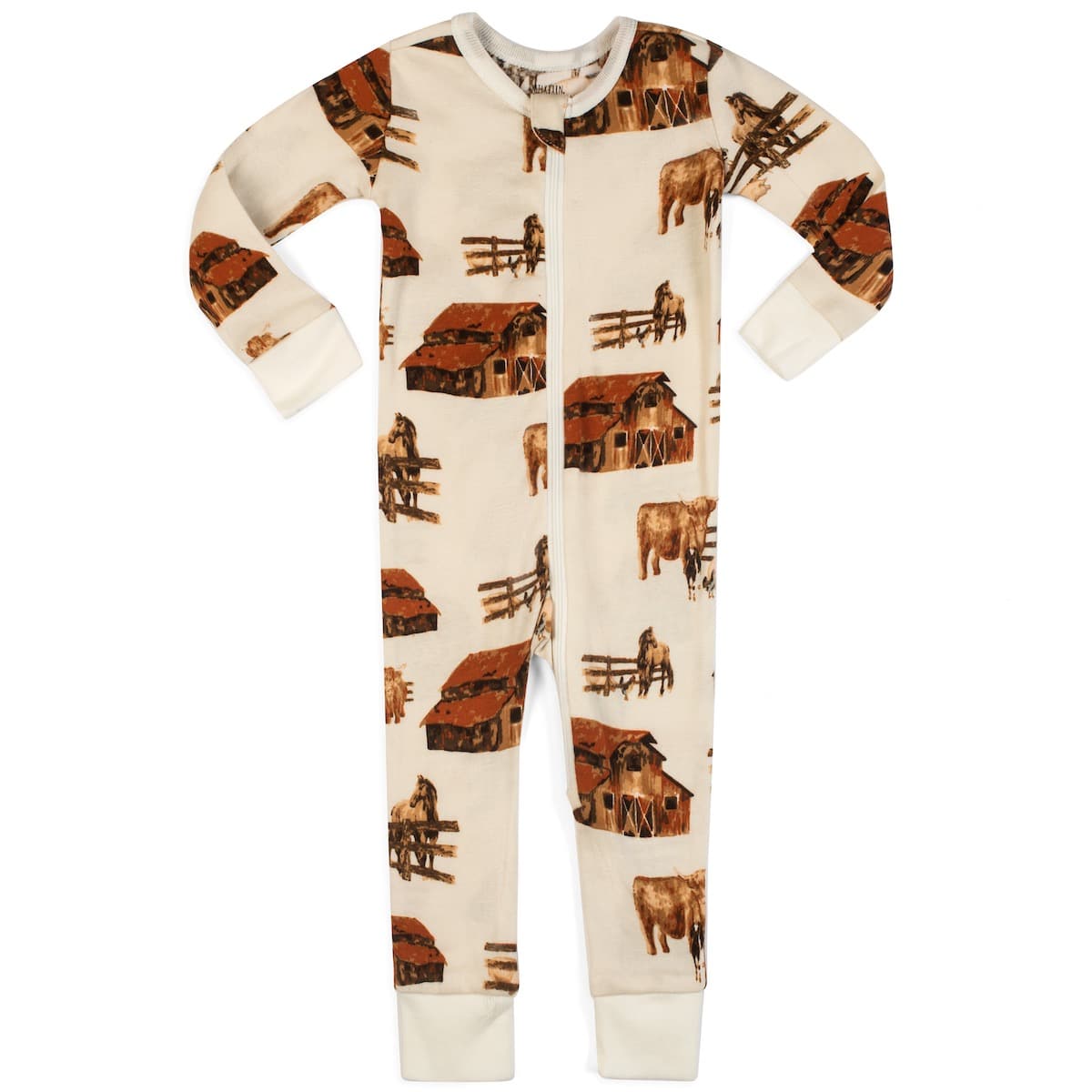 Bamboo Zipper Pajama