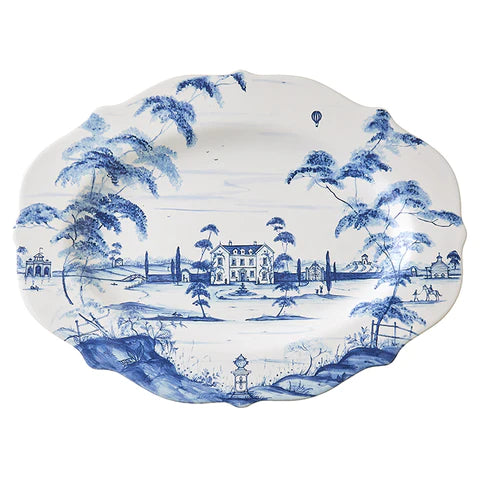 Country Estate "Main House" Platter 18.5"