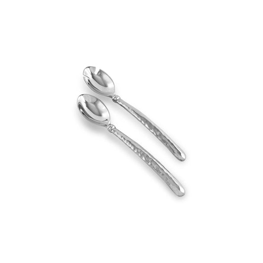 Soho Hammered Salad Servers 7122