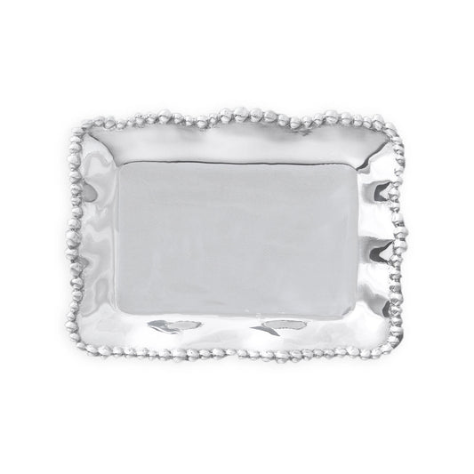 GIFTABLES Organic Pearl Rectangular Tray