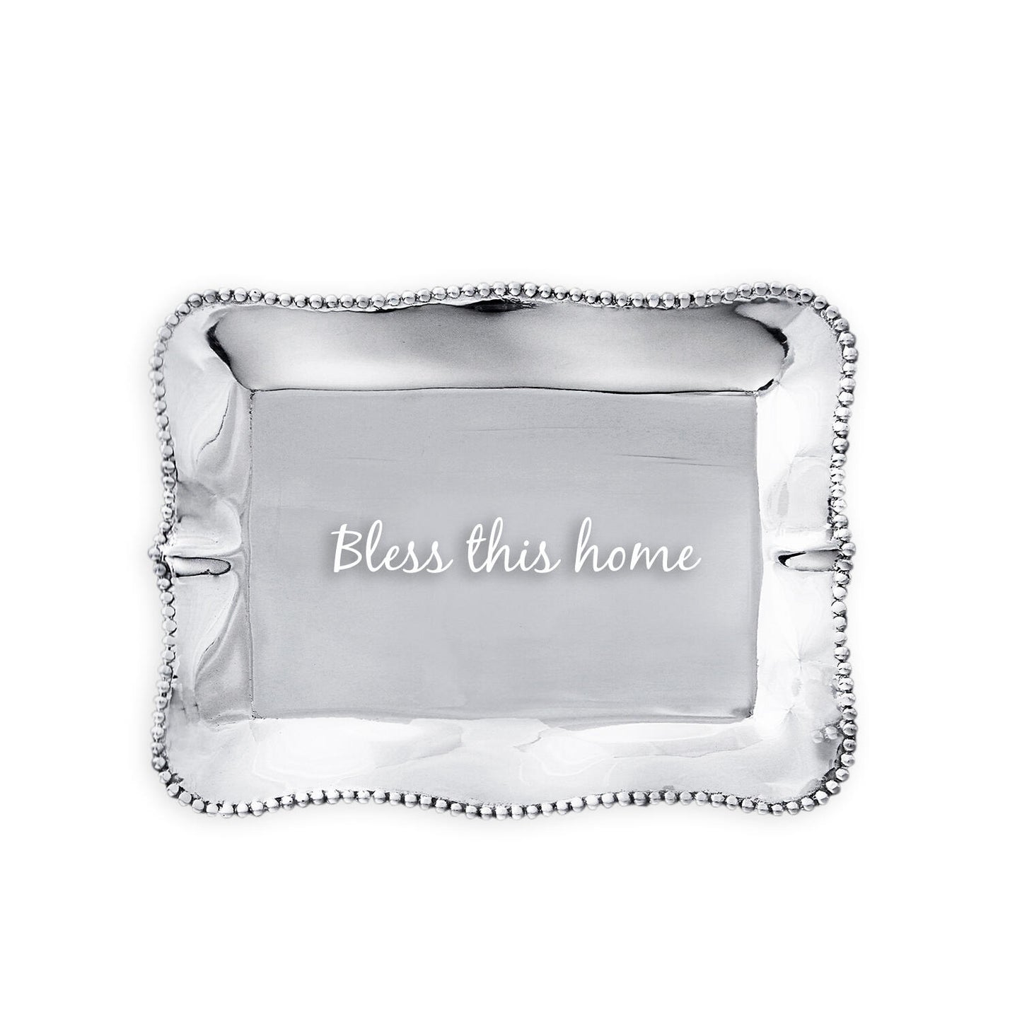 GIFTABLES Pearl Engraved Tray