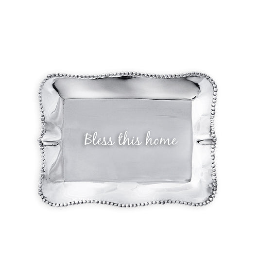 GIFTABLES Pearl Engraved Tray
