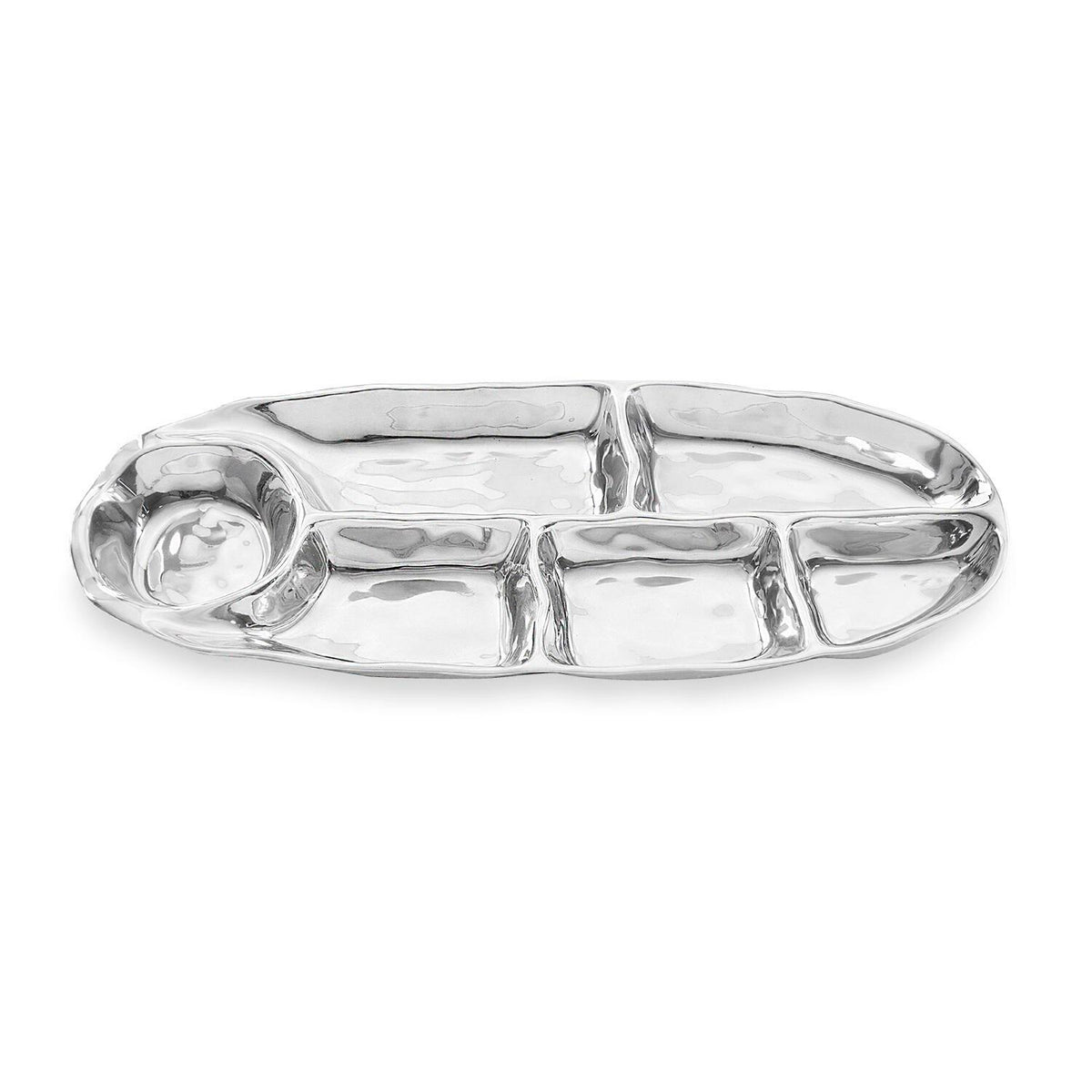 Soho Oval Divided Dip Platter