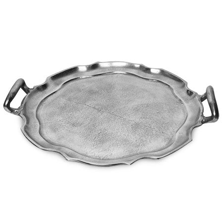 Texture Wavy Handled Tray