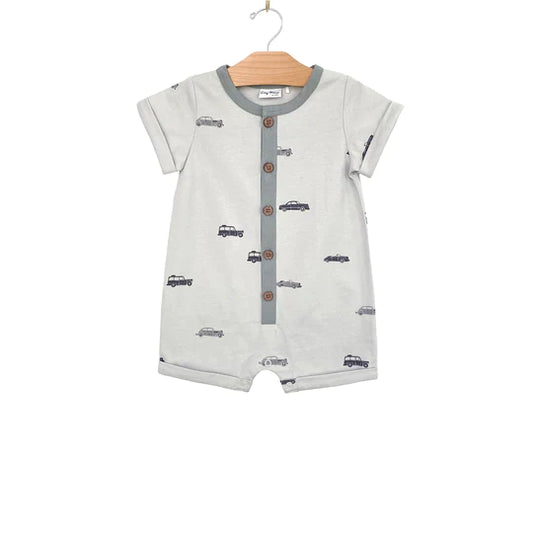 Short Henley Romper