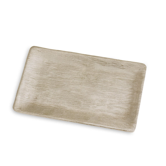 Sierra Modern Strie Small Tray Gold