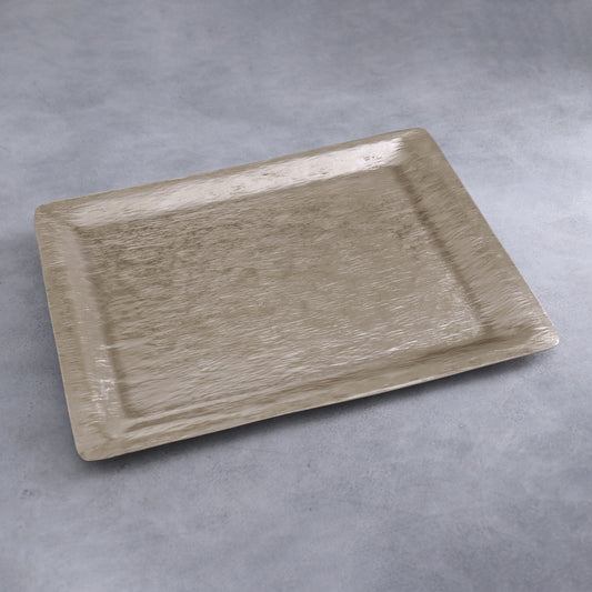 Sierra Modern Strie Large Tray Gold