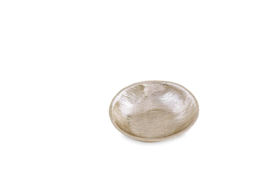Sierra Modern Strie Small Round Bowl Gold