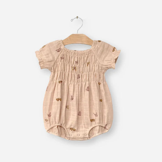 Smocked Short Romper