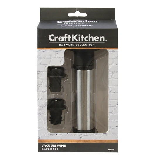 Vacuum Wine Saver Set