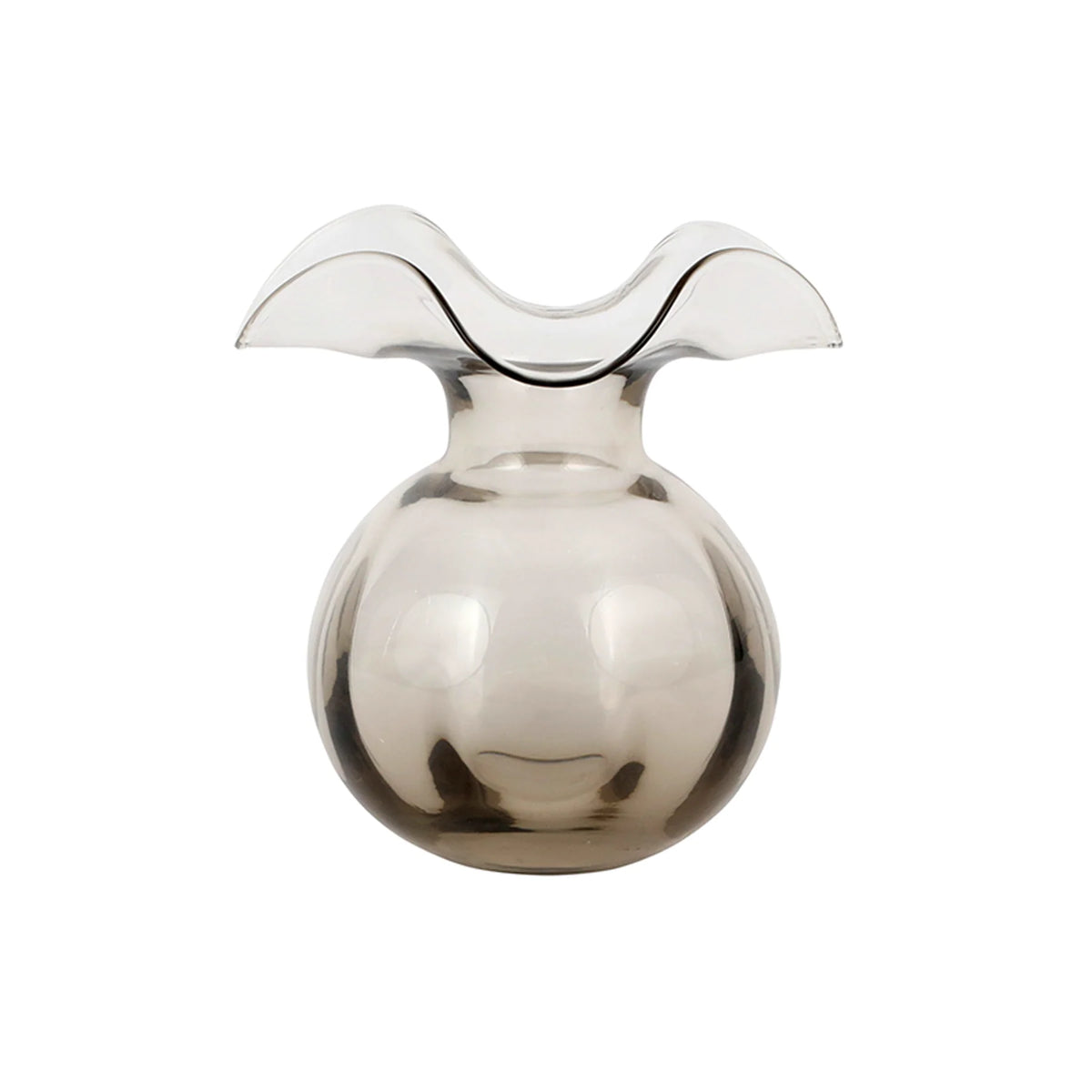 Hibiscus Glass Colored Bud Vase