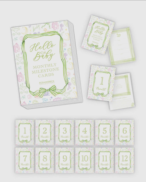 Baby Milestone Cards