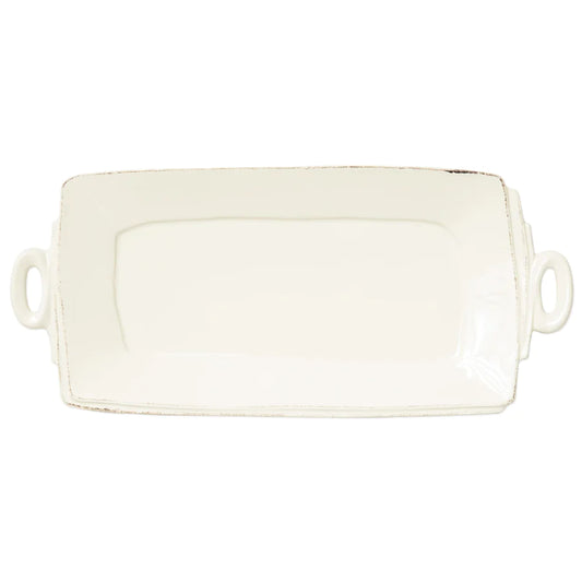 Lastra Rectangular Handled Platter
