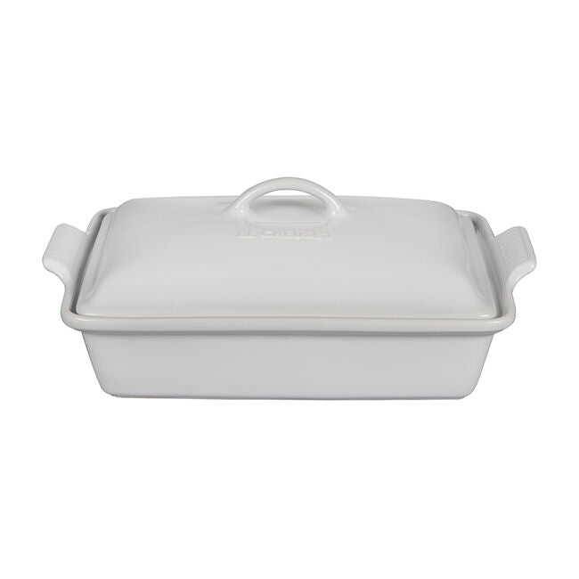 Heritage Rectangular Covered Casserole 4QT