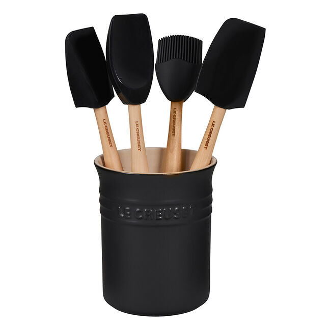 5 Piece Utensil Crock Set