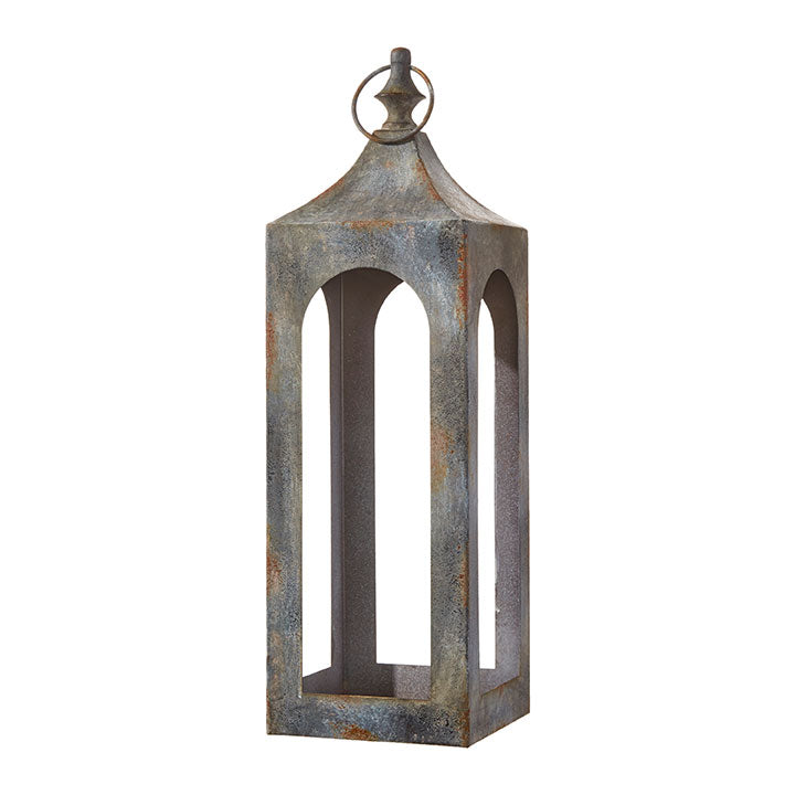 Galvanized 21.5in Lantern