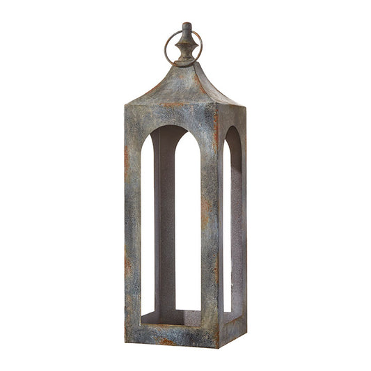 Galvanized 21.5in Lantern