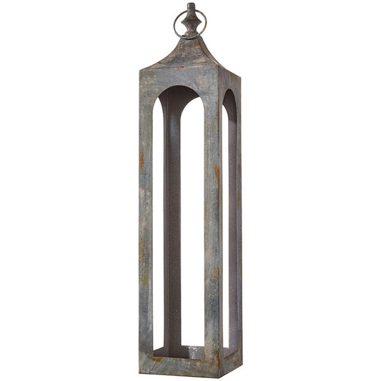 Galvanized 29in Lantern