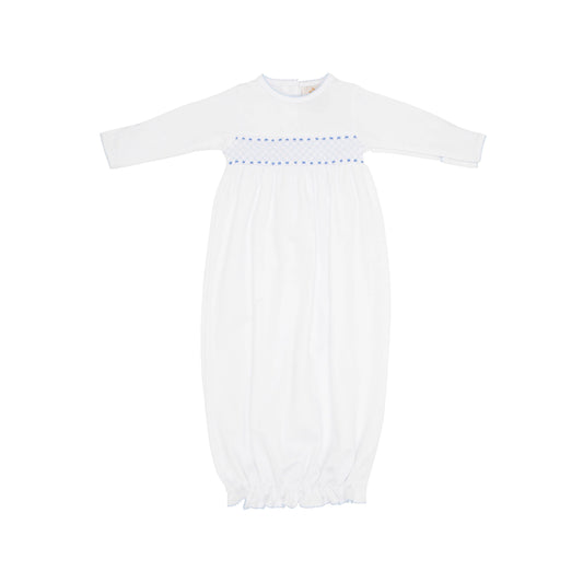 Sweetly Smocked Greeting Gown