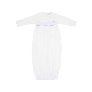 Open image in slideshow, Sweetly Smocked Greeting Gown
