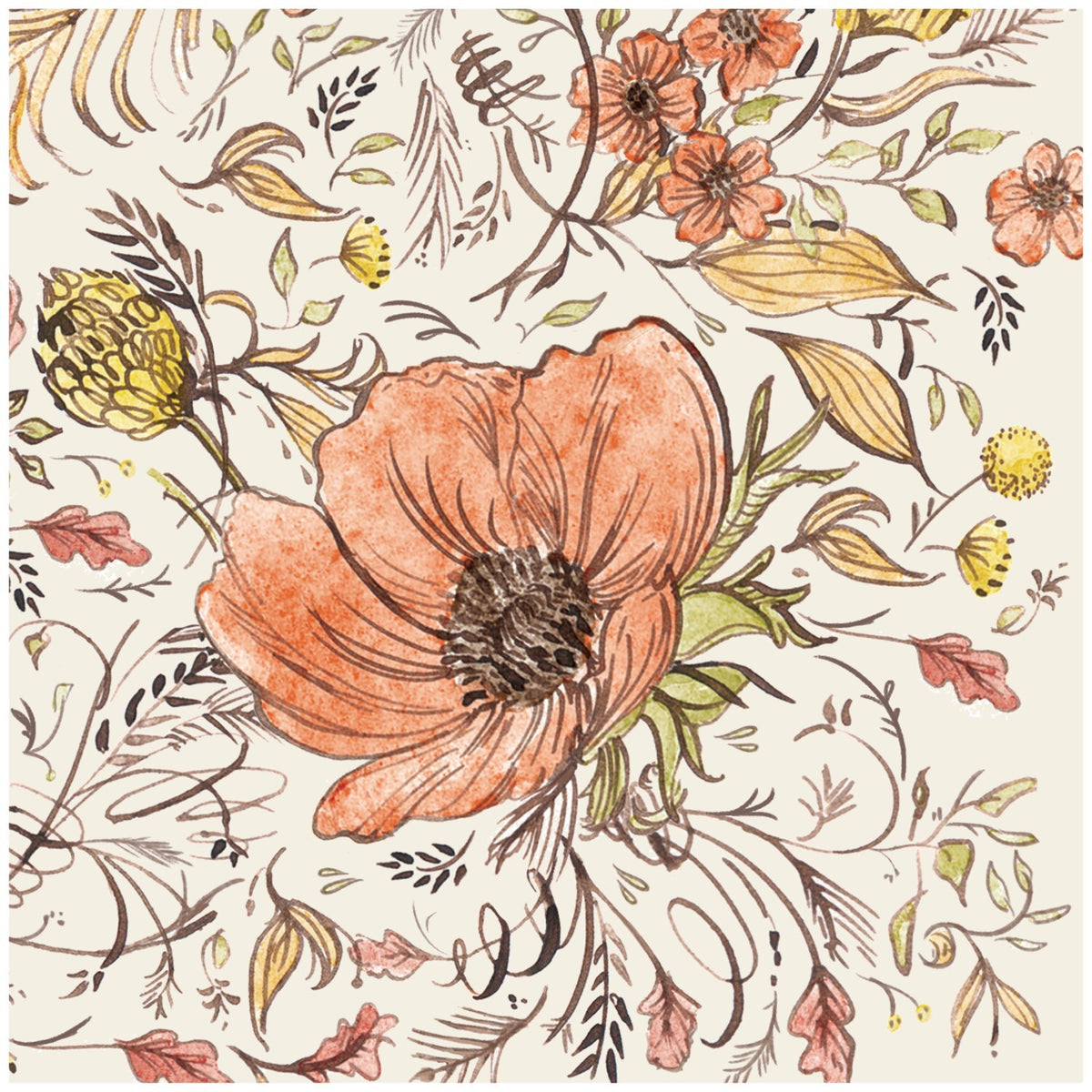 Hester and Cook Cocktail Napkin