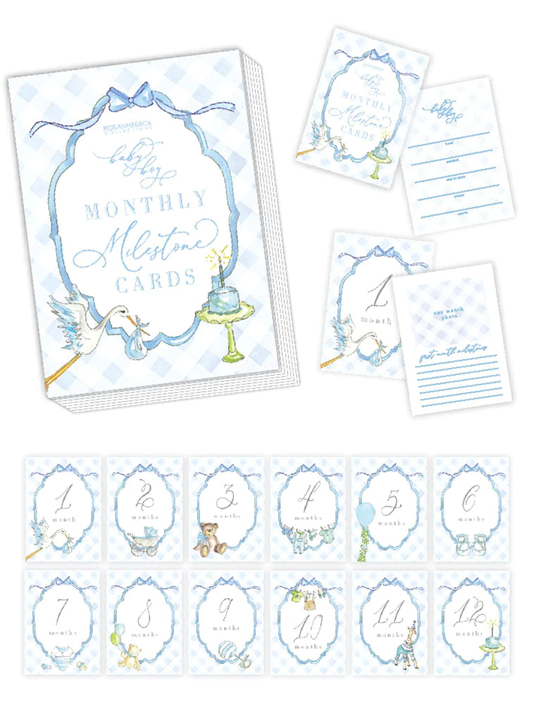 Baby Milestone Cards