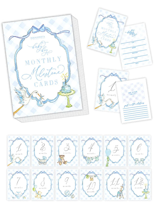 Baby Milestone Cards